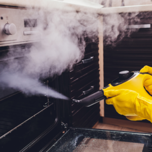 تنظيف المطبخ باجهزه البخار